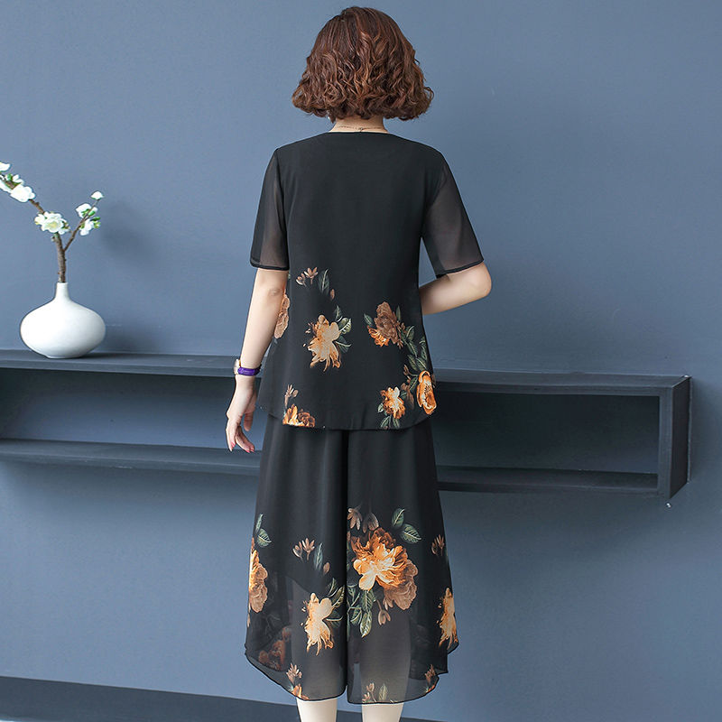 エレガントなファッション花柄レースショートセット夏 2025 - Romper Floral Print のレビューと価格