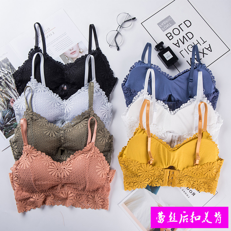 セクシーな3Dレースのランジェリー,シームレスなスポーツブラ - Bralette Triangle Set のレビューと価格