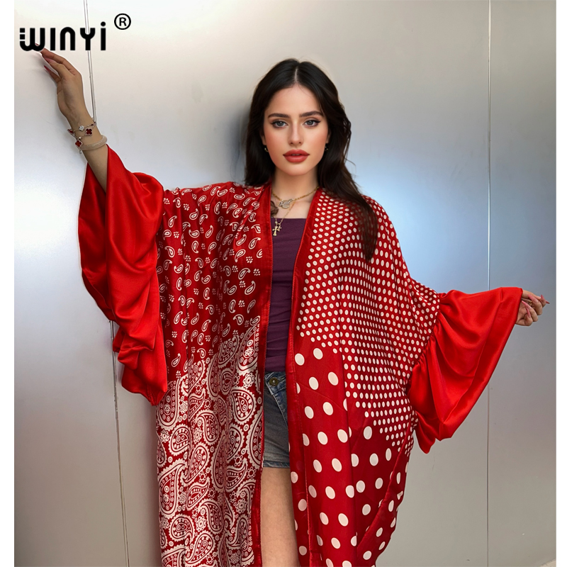 WINYI 夏着物パーティードレスビーチウェア水着カバーアッ - Cover Up Kaftan のレビューと価格