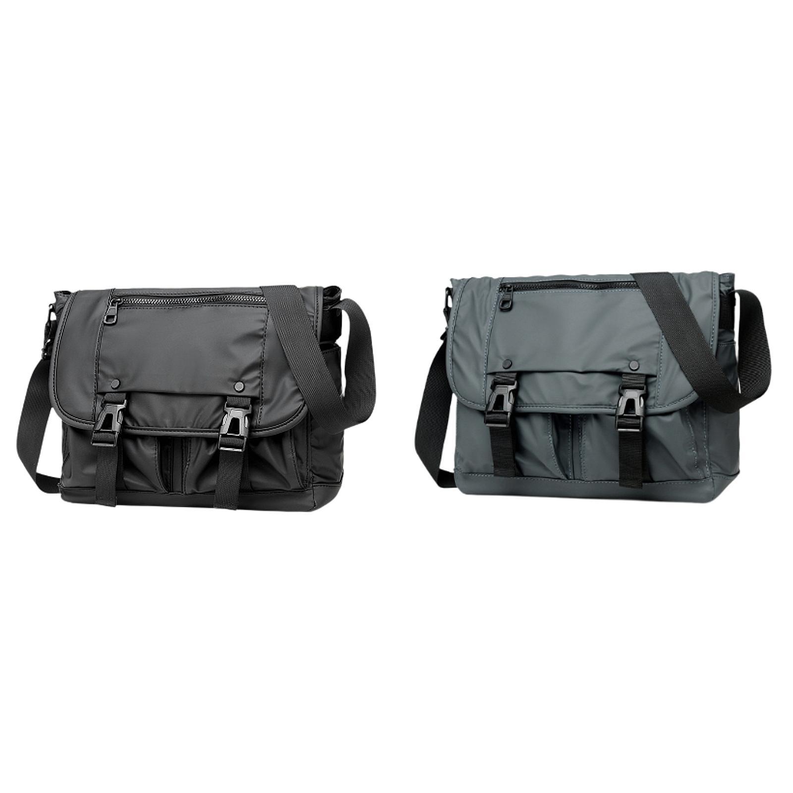 メッセンジャーバッグ 多層ポケット ナイロン製 軽量 トレン - Tote Bag Beach のレビューと価格