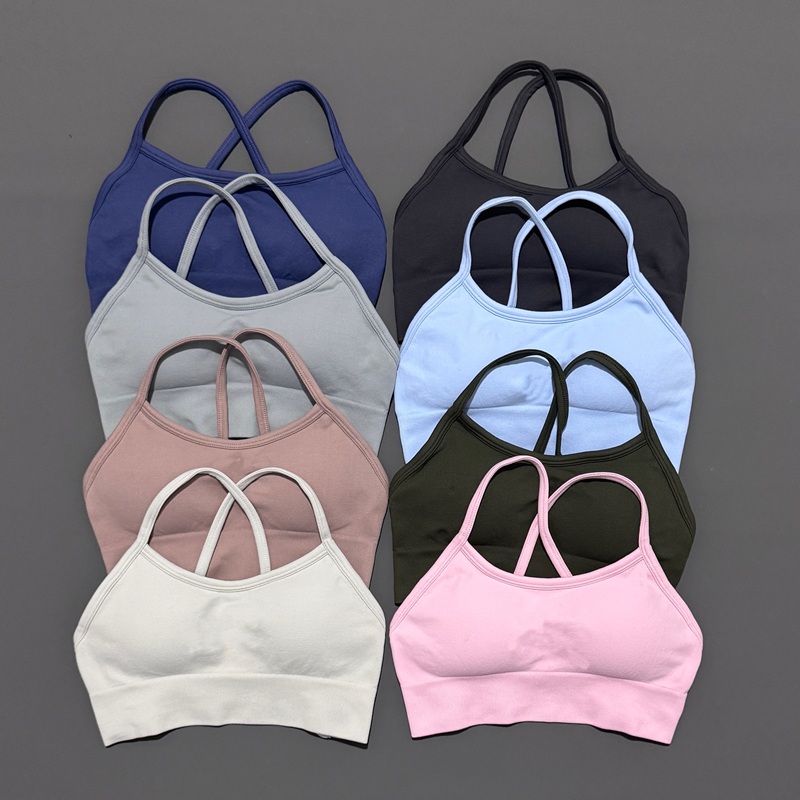 Histello バックレススポーツブラ レディース シーム - Crop Top Crochet のレビューと価格