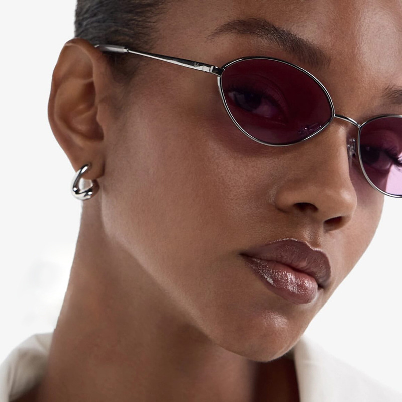 レトロなキャットアイ女性用サングラス、ブランドデザイン、オー - Sunglasses Cat Eye のレビューと価格